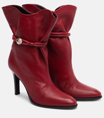Lolya 90 leather ankle boots - Isabel Marant - Modalova