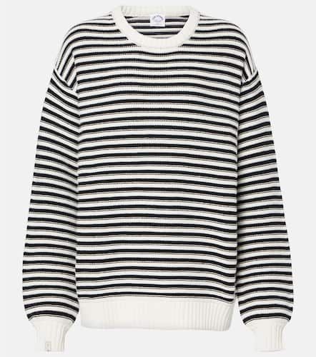 Boo striped cotton sweater - The Upside - Modalova