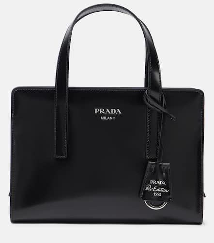 Prada Borsa in vernice con logo - Prada - Modalova