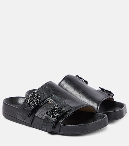 Loewe Ease leather slides - Loewe - Modalova