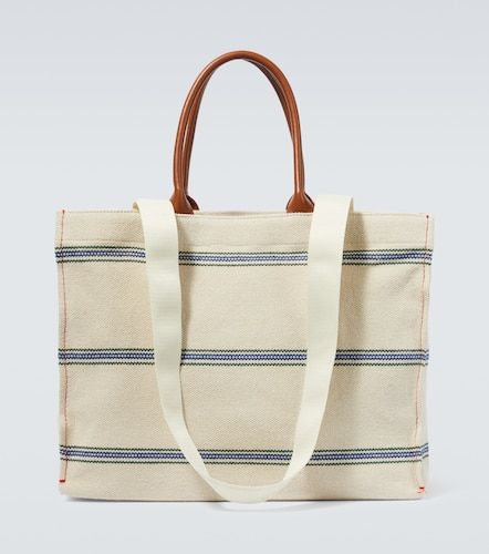 Marni Tote con piel y logo - Marni - Modalova