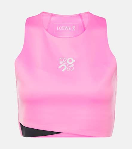 X On Performance logo crop top - Loewe - Modalova