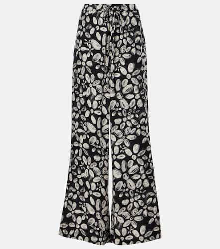 Marni Printed wide-leg pants - Marni - Modalova