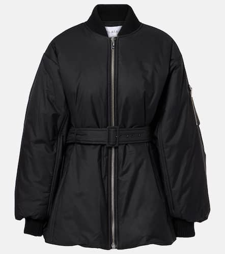 AlaÃ¯a Belted cotton-blend jacket - Alaia - Modalova