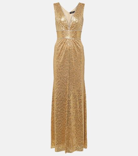 Cygnet sequined ruched gown - Jenny Packham - Modalova