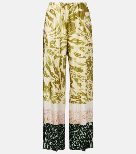 Pantalones anchos estampados - Dries Van Noten - Modalova