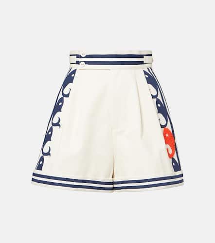 Alémais Bedruckte Shorts Marine aus Baumwolle - Alemais - Modalova