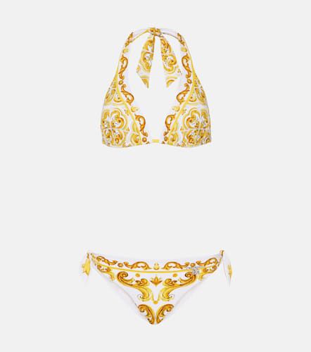 Dolce&Gabbana Majolica bikini - Dolce&Gabbana - Modalova