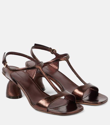 Leather slingback sandals - Dries Van Noten - Modalova