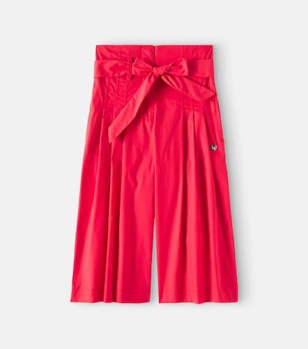 Monnalisa Cotton poplin pants - Monnalisa - Modalova