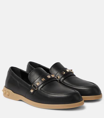 Leisure Flows leather loafers - Valentino Garavani - Modalova