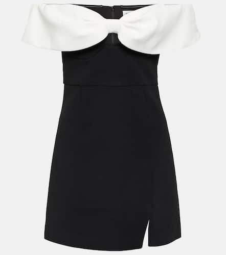 Off-shoulder crÃªpe minidress - Self-Portrait - Modalova