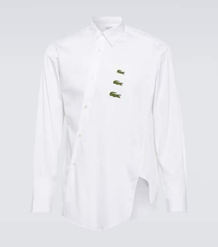 Comme des Garçons Shirt x Lacoste - Camicia in popeline di cotone - Comme des Garcons Shirt - Modalova