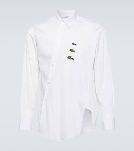 Comme des GarÃ§ons Shirt x Lacoste cotton poplin shirt - Comme des Garcons Shirt - Modalova