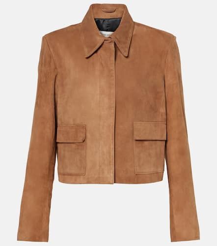 Chaqueta Bleeker de ante cropped - Nour Hammour - Modalova