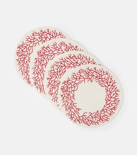Set di 4 tovagliette con perline - Les-Ottomans - Modalova
