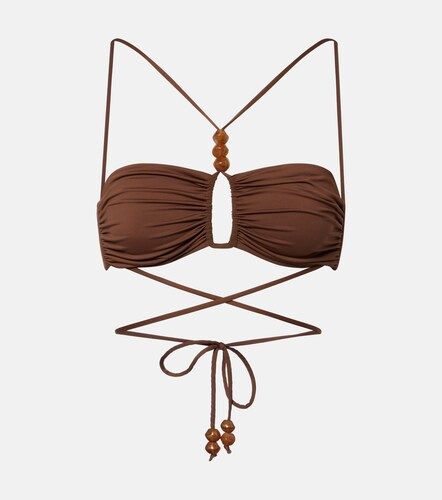 Magda Butrym Beaded bikini top - Magda Butrym - Modalova