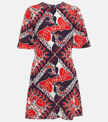 Valentino Printed silk minidress - Valentino - Modalova