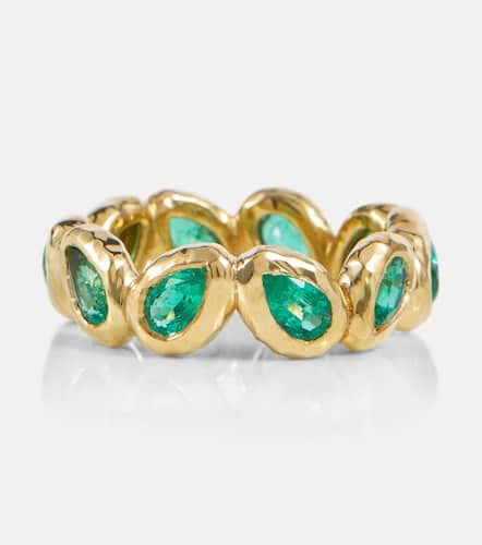 Nesting Gem 18kt eternity ring with emeralds - Octavia Elizabeth - Modalova