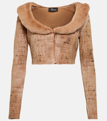 Blumarine Cropped cardigan - Blumarine - Modalova