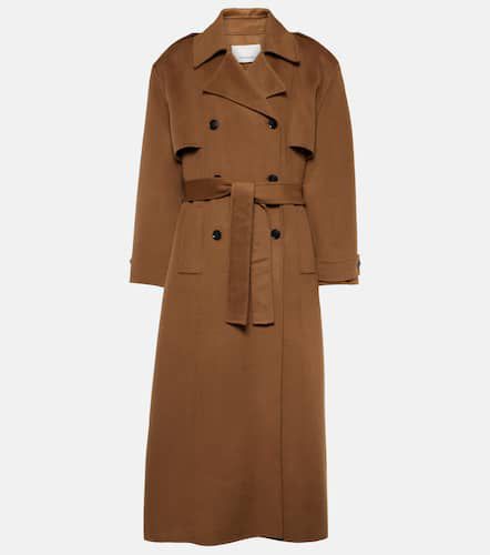 Nikola wool and cashmere trench coat - The Frankie Shop - Modalova