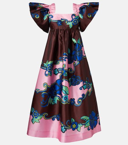 AlÃ©mais Floral off-shoulder satin maxi dress - Alemais - Modalova