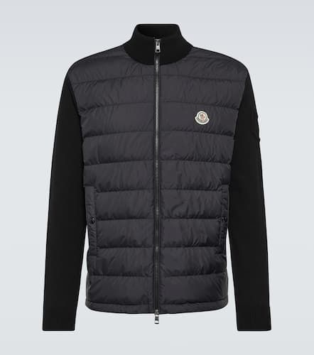 Moncler Down-paneled cotton jacket - Moncler - Modalova