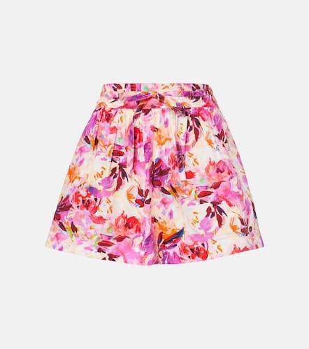 Short Rowan en coton à fleurs - Ulla Johnson - Modalova