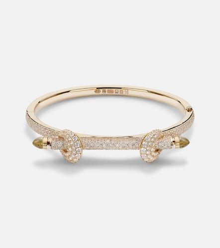 Bracciale Chakra Icon in 18kt con diamanti e quarzo - Ananya - Modalova