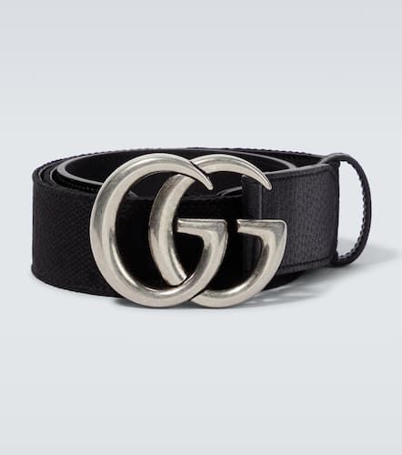 Cintura in pelle con fibbia GG - Gucci - Modalova