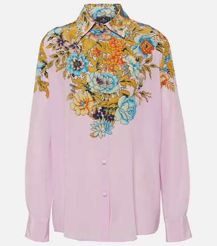 Etro Camisa de seda floral - Etro - Modalova