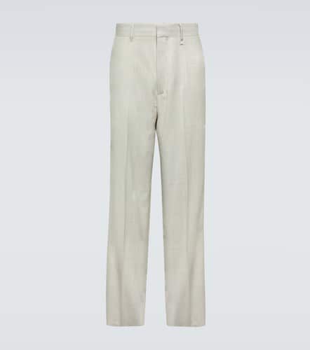 Pantaloni a gamba larga in lana - Givenchy - Modalova