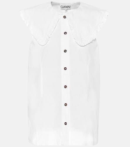 Ganni Cotton-poplin blouse - Ganni - Modalova