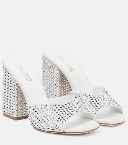 Holly Anja embellished suede mules - Paris Texas - Modalova