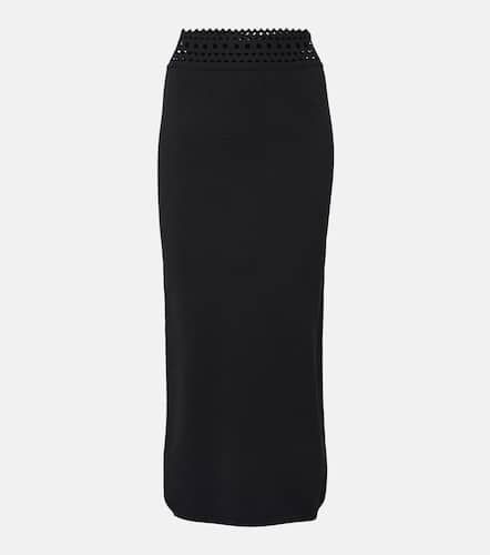 Alaïa Falda midi Vienne de jersey - Alaia - Modalova