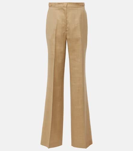 Wool, silk, and linen flared pants - Gabriela Hearst - Modalova