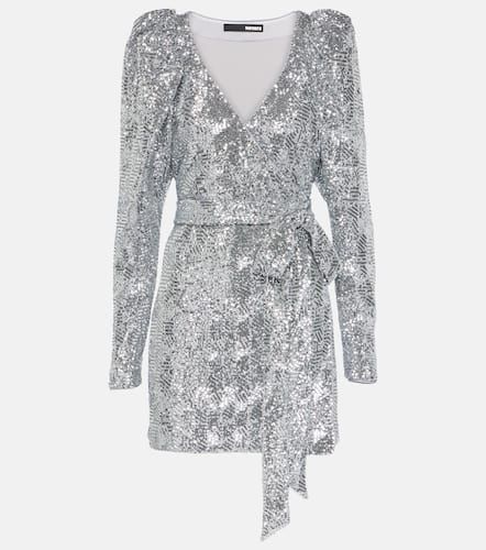 Rotate Sequined wrap dress - Rotate - Modalova