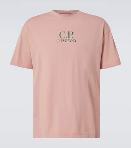 Logo cotton jersey T-shirt - C.P. Company - Modalova