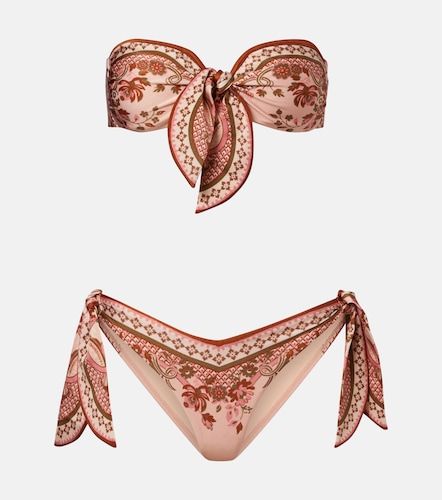 Zimmermann Bikini Aster con stampa - Zimmermann - Modalova