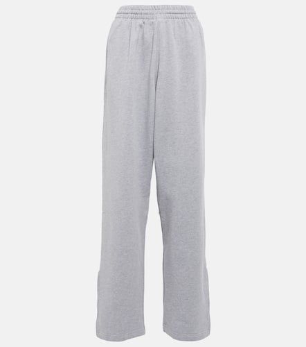X Hailey Bieber wide-leg cotton sweatpants - Wardrobe.NYC - Modalova