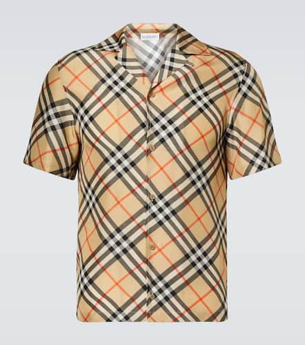 Burberry Burberry Check silk shirt - Burberry - Modalova