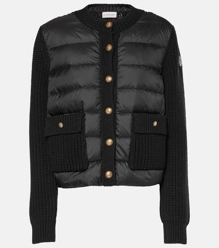 Moncler Daunenjacke aus Schurwolle - Moncler - Modalova