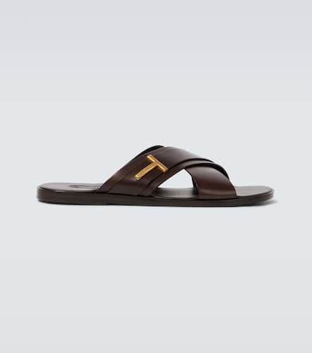 Tom Ford Preston leather sandals - Tom Ford - Modalova