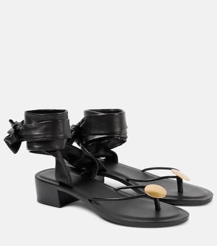 The Row Cord leather thong sandals - The Row - Modalova