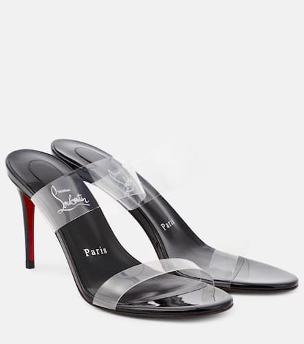 Mules Just Nothing 85 de PVC - Christian Louboutin - Modalova