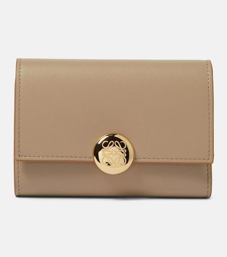 Loewe Logo leather wallet - Loewe - Modalova