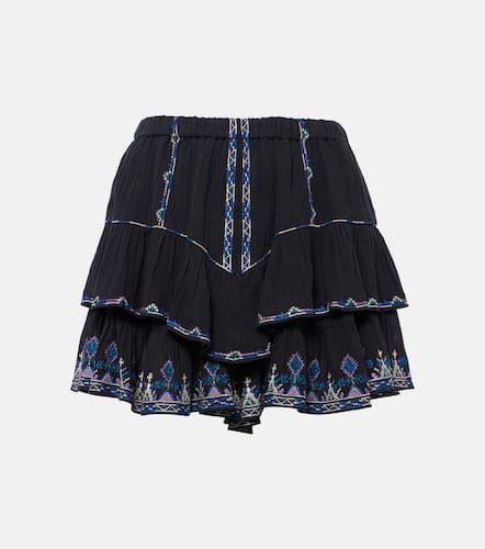 Jocadia embroidered cotton shorts - Marant Etoile - Modalova