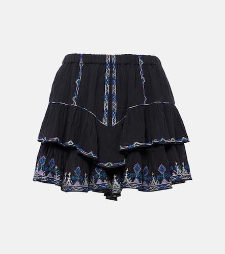 Jocadia embroidered cotton shorts - Marant Etoile - Modalova