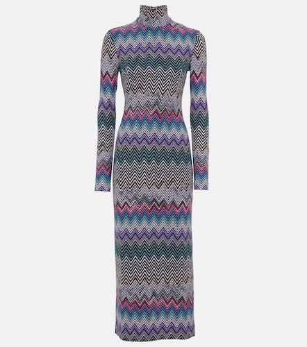 Missoni Zig Zag turtleneck dress - Missoni - Modalova