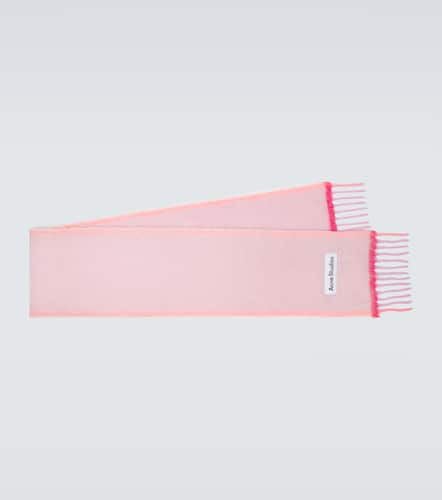 Checked alpaca and wool-blend scarf - Acne Studios - Modalova